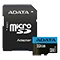 کارت حافظه‌ microSDHC ای دیتا مدل Premier کلاس 10 استاندارد UHS-I U1 سرعت 100MBps ظرفیت 32 گیگابایت به همراه آداپتور SD